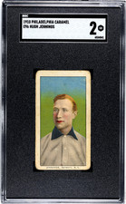 1910 Philadelphia Caramel (E96) Hugh Jennings SGC 2