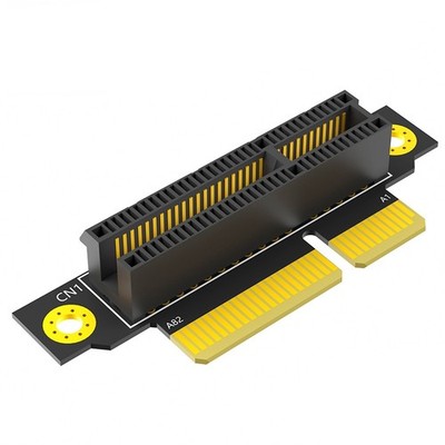 PCI-E 4X 3.0 90-Grad-Reverse-Riser-Karte, Stecker auf Buchse, für 1U-Server6873