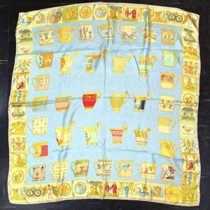 [Good Condition] GUCCI scarf, old Gucci, vintage Gucci, silk Japan