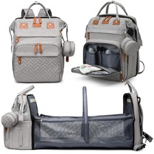 Diaper Bag Backpack with Changing Station, Large Diaper Bag For Boys And Girl...