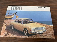 Ford Taunus 17M P5 Prospekt Finnland 1964 Ori...