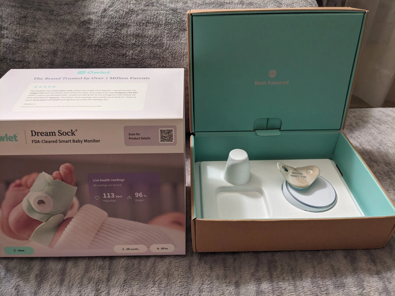 Owlet Dream Sock Smart Baby Monitor