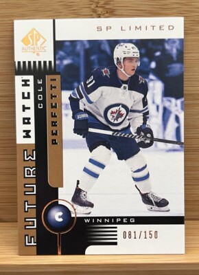 Cole Perfetti 2021-22 SP Authentic Future Watch Retro /150 - Jets