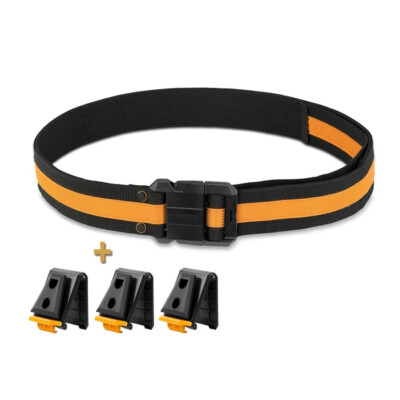 TOUGHBUILT TB-CT-42 Work Belt Heavy Duty Buckle for ClipTech Hubs Tool Belt