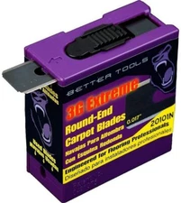 Better Tools Round End Carpet Blades - 100-pack - (20101N)