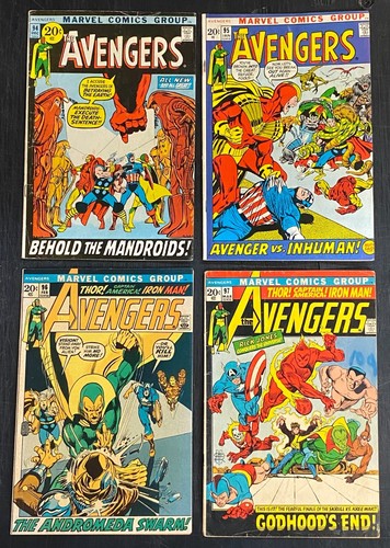 Avengers (1963) #'s 89 90 91 92 93 94 95 96 97 Kree/Skrull War Complete VG/FN - Picture 2 of 2