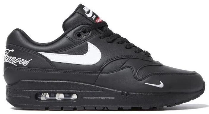 Supreme x Nike Air Max 1 '87 SP Black White for Sale