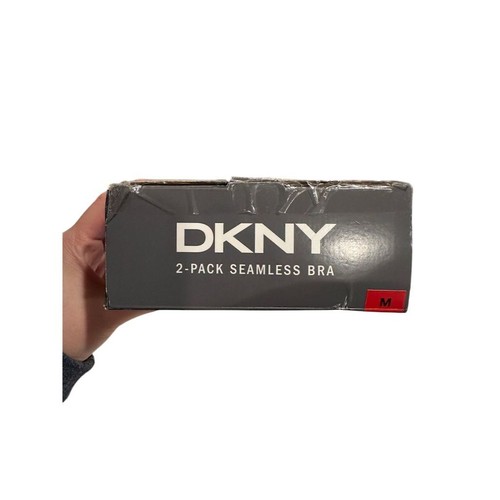 DKNY Women's T-Shirt Bra Set 2-Pack Medium Multicolor Adjustable Straps NIB - Picture 3 of 5