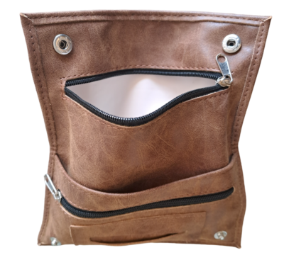 roll up case cigarette Cigarette Pouch BROWN for Tobacco Roll up & Paper Smoking Case Bag Holder