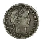 1909 25C Barber Quarter VF-XF #