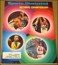 3/20/1972 Sports Illustrated NCAA Tournament UCLA Billie Jean King Dave Kingman
