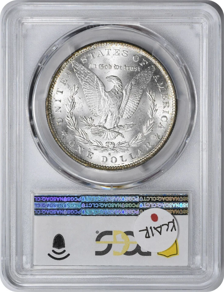 1891-S Morgan Silver Dollar MS65 PCGS - Image 2 of 4