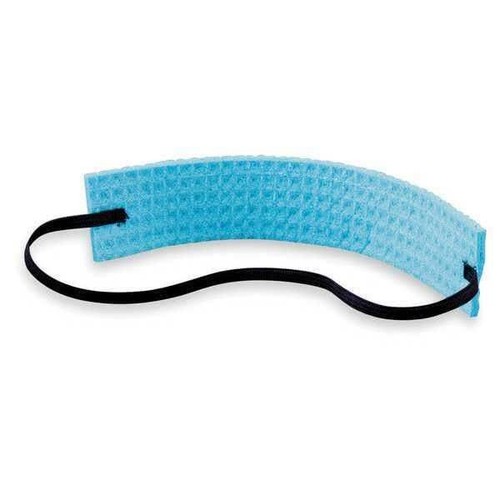 Condor 2Af07 Sweatband, Blue, Cooling Head Band, Cellulose, - Picture 4 of 5