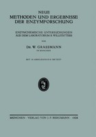 Neue Methoden Und Ergebnisse Der Enzymforschung | Buch | 9783642986307