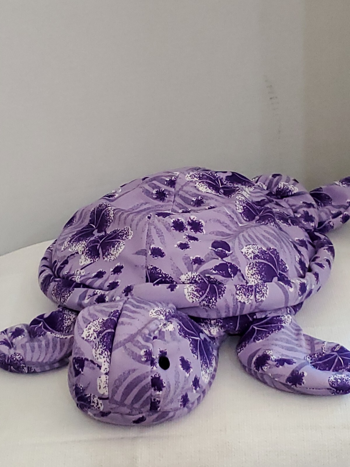 purple stuffed turtle
