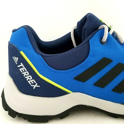 TERREX Hyperhiker Low Hiking Shoes Blue EE8494 Unisex Kids Junior US 7 EU 40 NEW