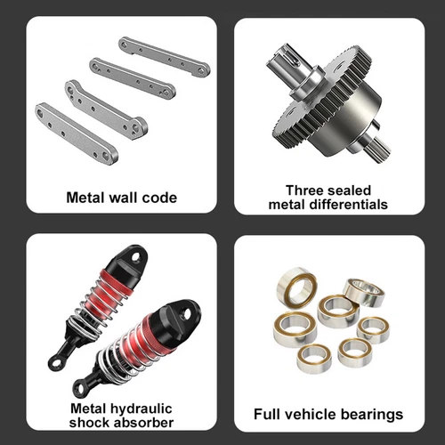 1/7 Scale MJX 7303 4WD High-Speed RC Rally Car – 60KM/H Beast - Picture 3 of 13