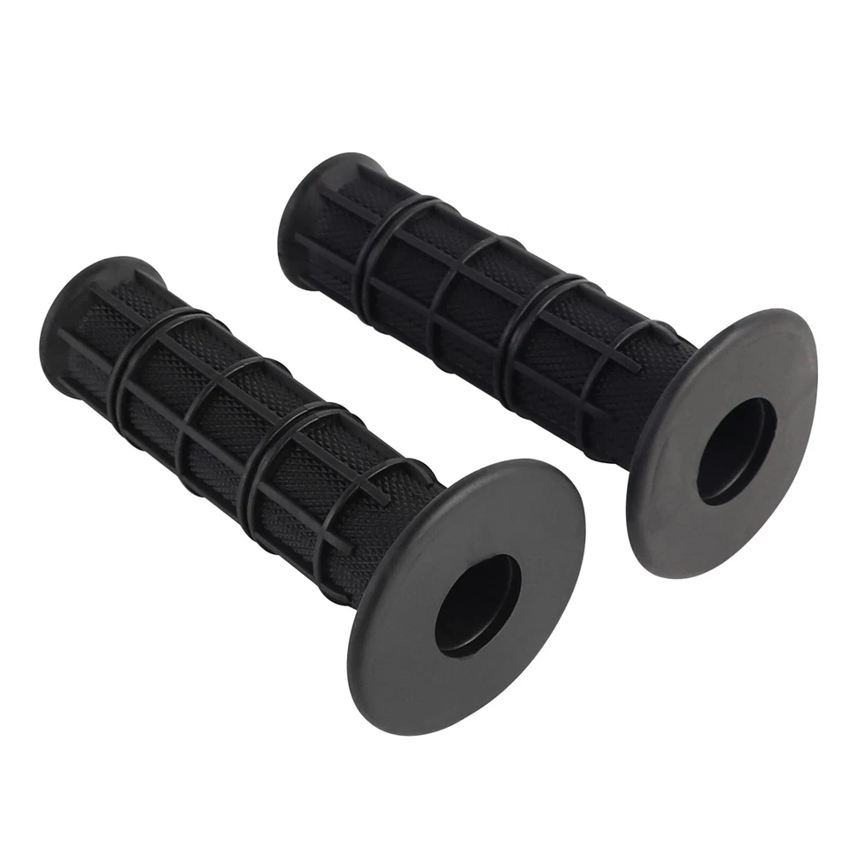 7/8" 22mm Handlebar Hand Grips Rubber For Honda Yamaha Suzuki Kawasaki Bikes ATV - Image 4 of 4