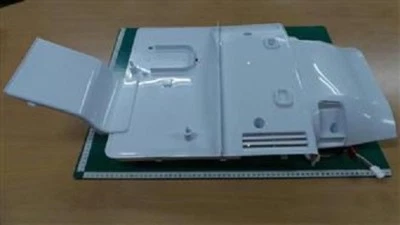 KIT ORIGINALE SAMSUNG RSH1 ULTIMA MODIFICA FRIGO EVAPORATORE COVER DA9707621B