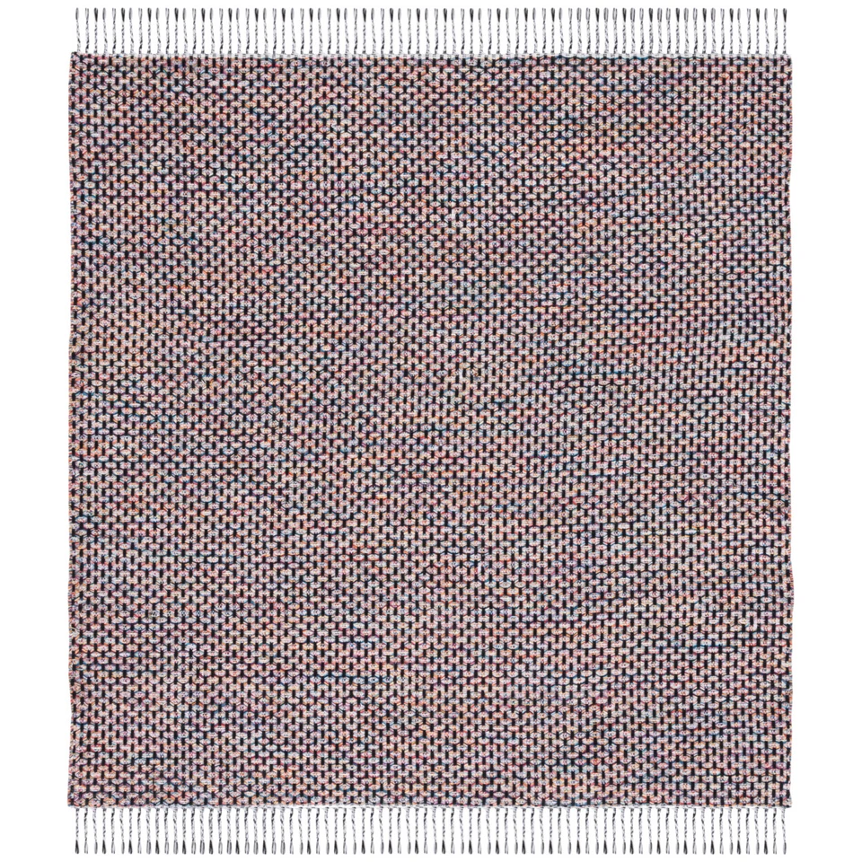 SAFAVIEH Montauk MTK475Q Handwoven Red / Yellow Rug - Image 2 of 2