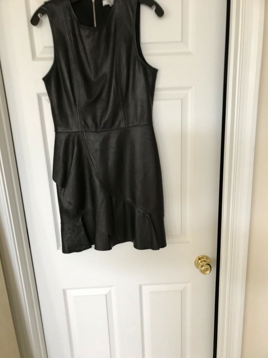 parker leather dress by Ebay