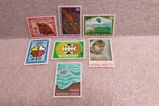 1971 UNITED NATIONS OFFICES in GENEVA SWITZERLAND MNH SCOTT #15-21