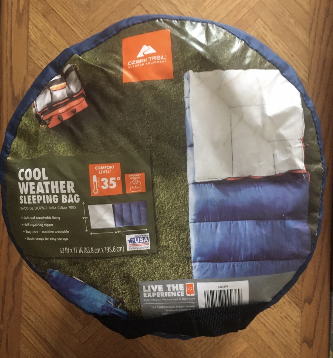 Ozark trail cool clearance weather sleeping bag