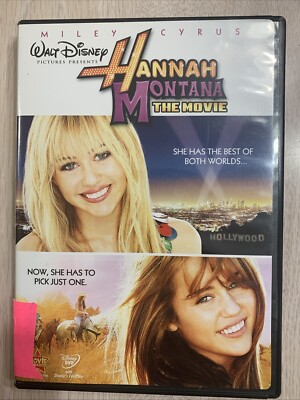 HANNAH MONTANA THE MOVIE DVD & DIGITAL 2DISCS '09 PLAYS GREAT