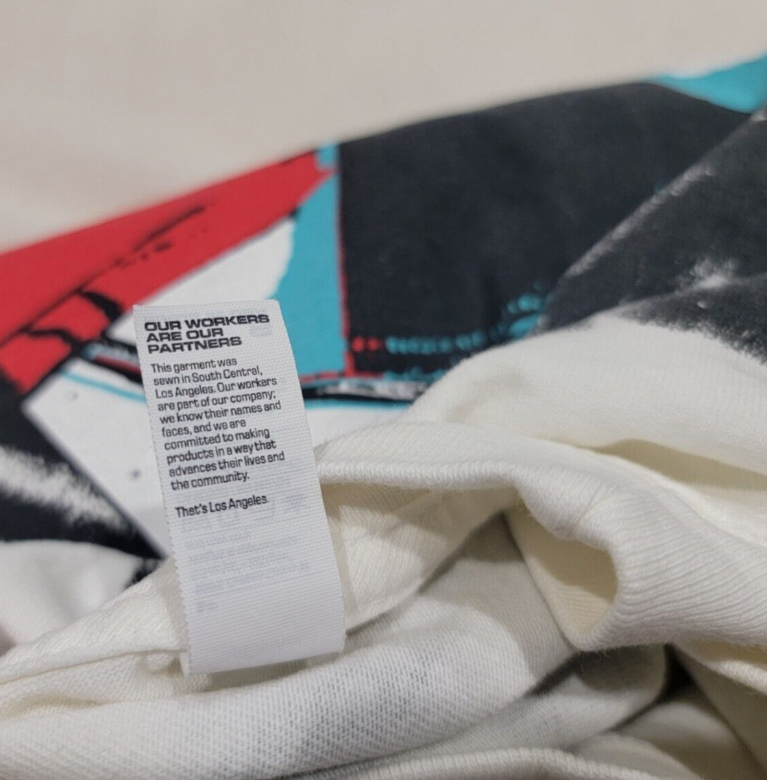 2013 Yeezus Kanye West Sixth Studio Album Graphic T-Shirt White Men Small RARE image 5