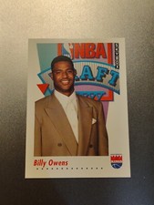 Billy Owens  1991-92 SkyBox Golden State Warriors Basketball Card #515  Rookie. rookie card picture
