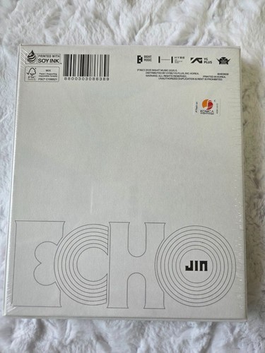 BTS JIN 2nd Mini Album ECHO New CD+Photo Book+3 Card+Lyric+2 Sticker + Mirror - Picture 22 of 24