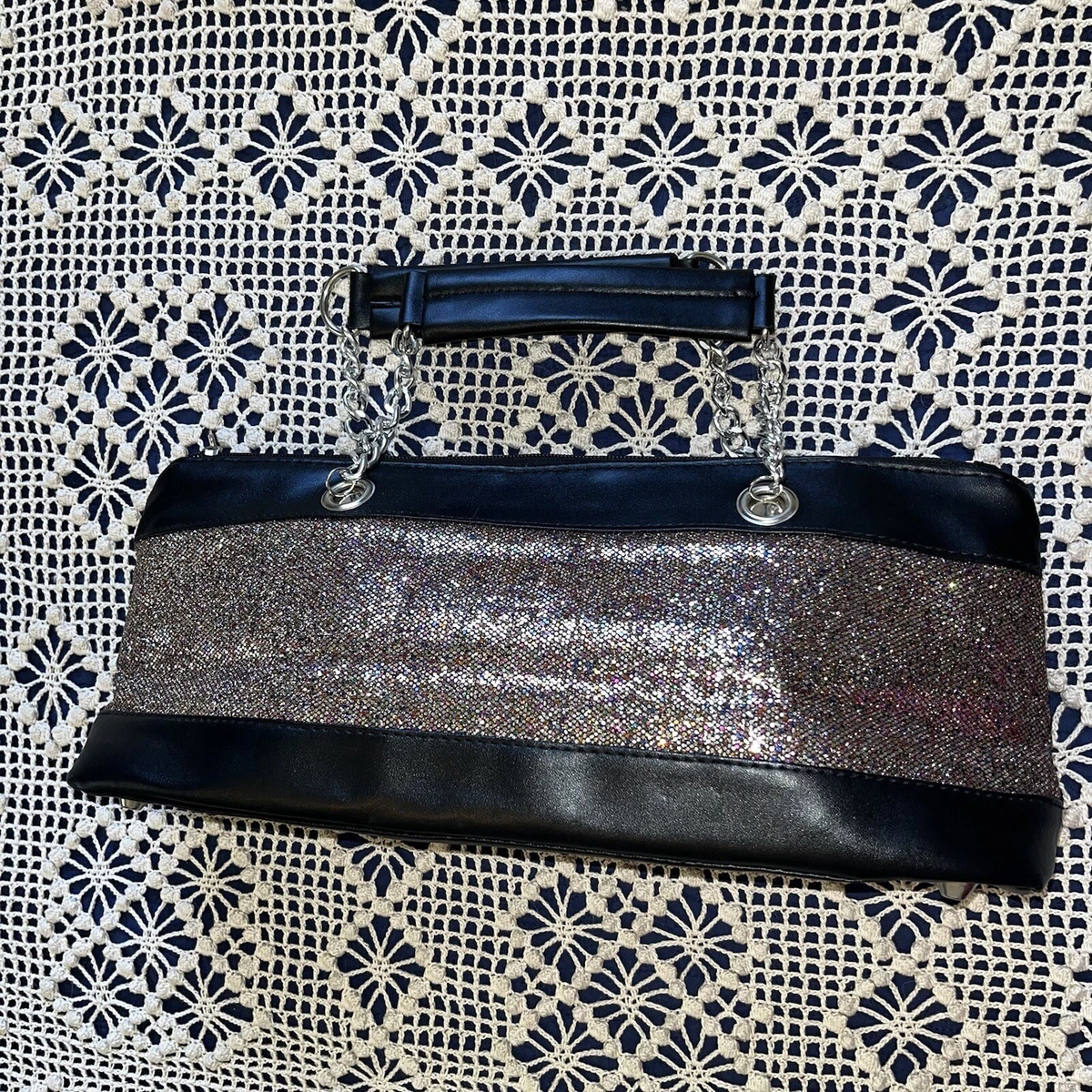 INSULATED WINE PURSE TRAVEL Bag GIFT Multicolored Sparkles Bling