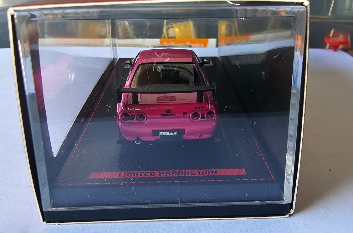 IGNITION 1:64 - NISSAN SKYLINE GTR R32 TOP SECRET [PINK