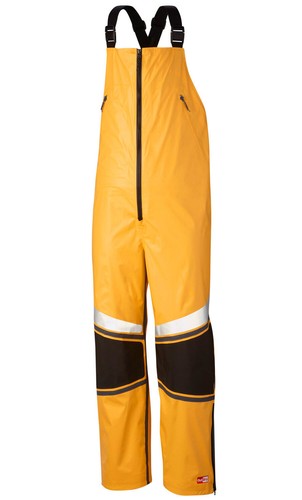 COLUMBIA PFG FORCE 12 BIB YELLOW XXL 
