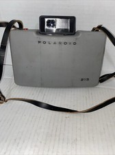 1967 Polaroid Model 215 Land Camera W/Box Original Paperwork Untested