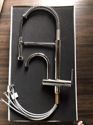 Franke FFPD5300 Professional XL Chrome Kitchen Faucet 