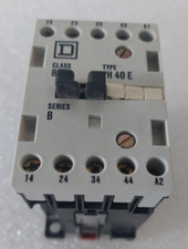 Square D - Type PH 40 E - Ser. B - Class 8501 - Auxiliary Relay - New