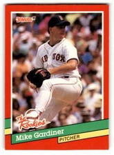 1991 Donruss The Rookies #46 Mike Gardiner    Boston Red Sox Baseball C ID:52450