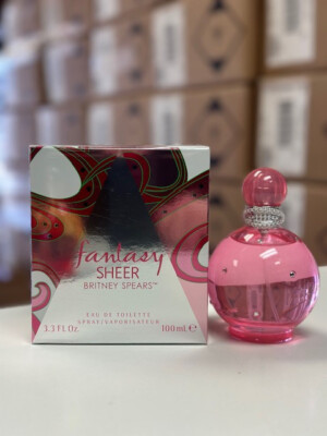 * FANTASY SHEER * Britney Spears 3.3 / 3.4 oz edt Perfume Women * BRAND NEW *