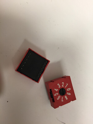 C & K 21    10 POSITION ROTARY DIP SWITCH   NOS
