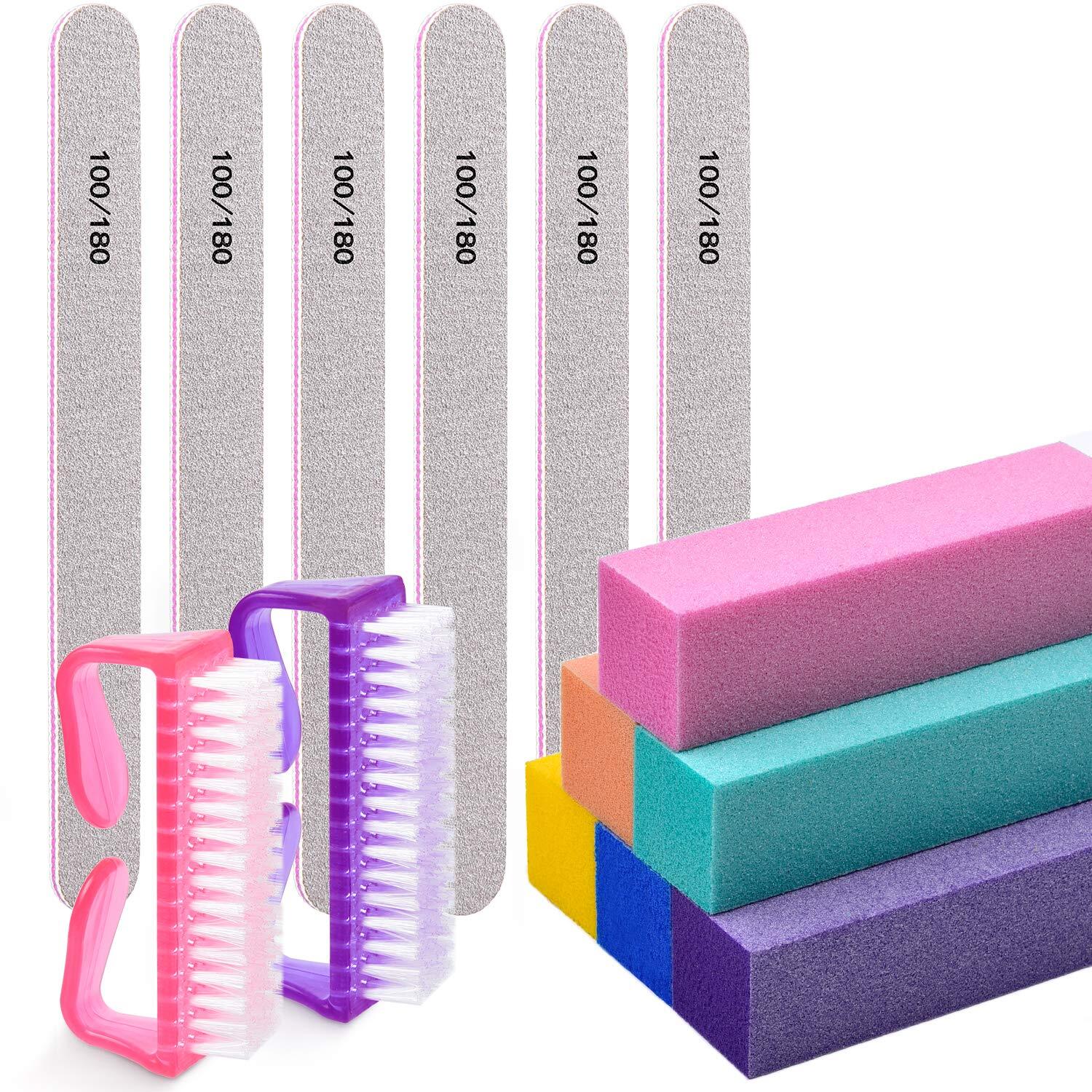 Nail Files and Buffers, MORGLES Care Kit for Long Shape, Multi-colour-image