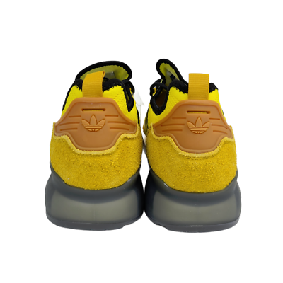 NINJA × Adidas Originals Mens 12.5 14 ZX 2K Boost Yellow Shoes