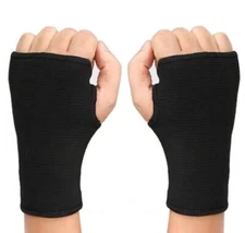 2 Pack Wrist Palm Support Wrist Brace Hand Sleeve Compression Pad for Men Women