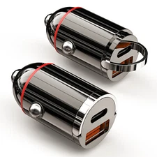 65W Fast Charger Mini Hidden Flash Charger Mounted-vehicle Charger