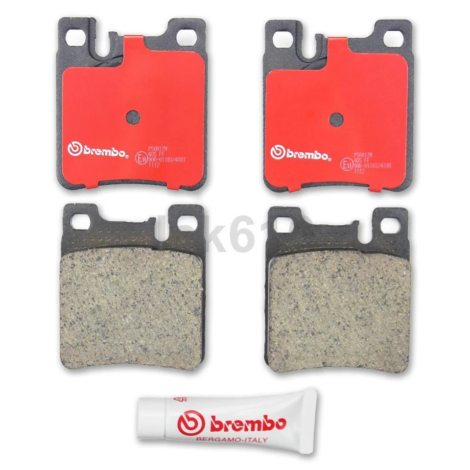 Kit Pastillas Freno Brembo Cerámicas Pastillas Traseras (4 Piezas) Para Mercedes-Benz 300SE 1992-1993 Foto 3 de 3