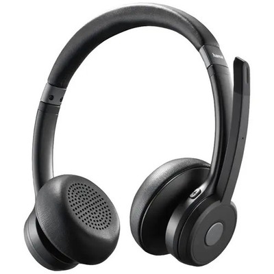 Hama 139938 BT700 On Ear Bluetooth Stereo Headphones Black Headset with Microphone, re