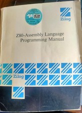 1980 Zilog Z80 - Assembly Language Programming Manual Vintage Computer Bastler