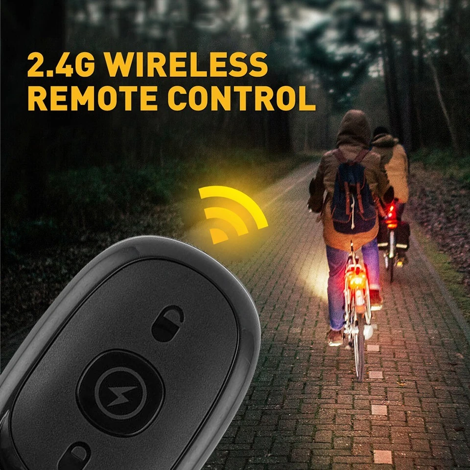 Luzes estroboscópicas LED altas 7 cores brilho ABS sem fio recarregável USB 1/2 conjunto - Imagem 2 de 4