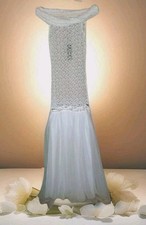 Bridal Nightgown, Mermaid Lace Dress, Large