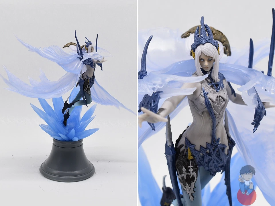 Final Fantasy XVI -Shiva- Hatsubai Kinen Kuji Square Enix PRIZE Figure - Immagine 3 di 4